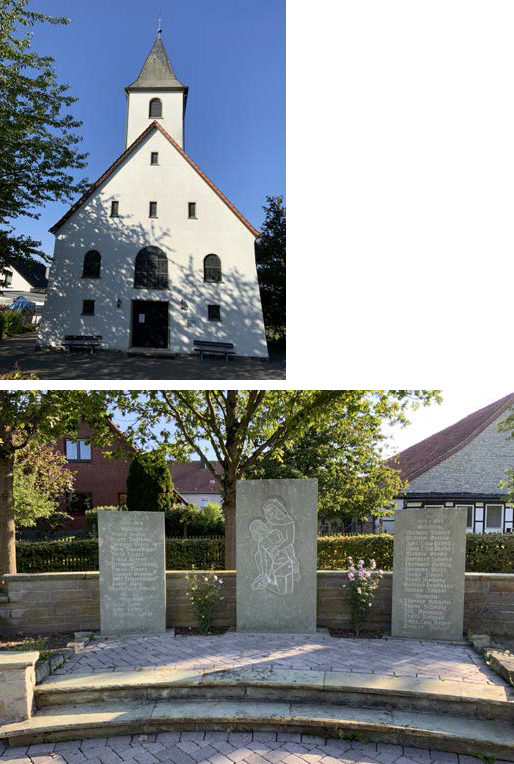 Kapelle in Waltringen und St. Bernhard, Niederense